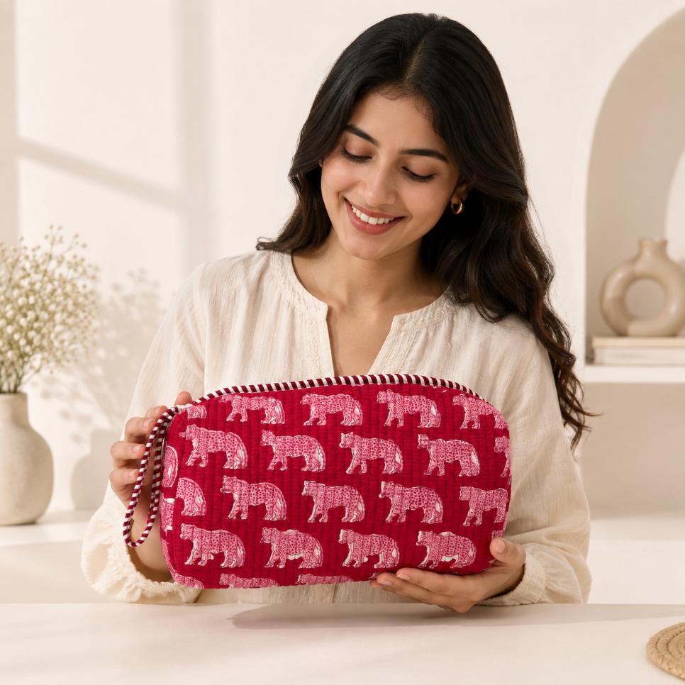Dyson Bag - Red Tiger Print bag