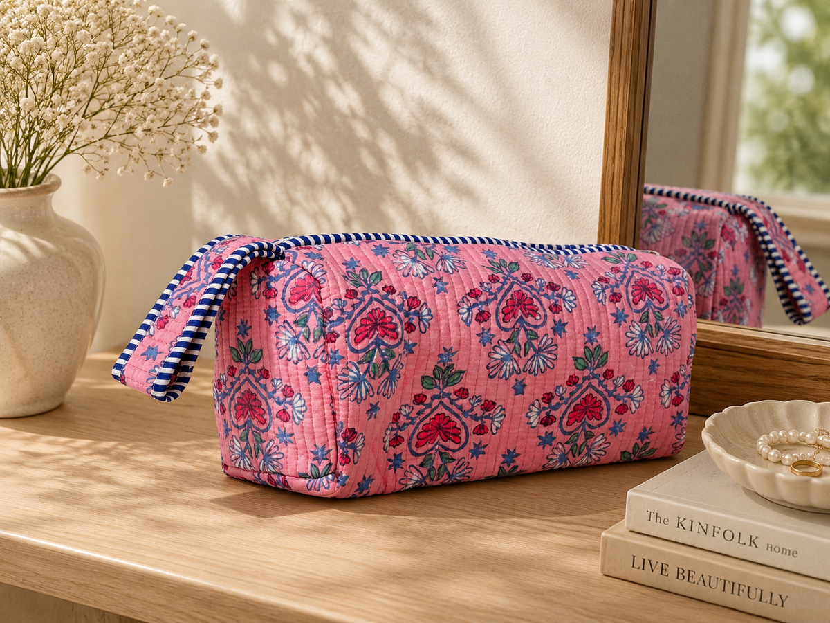 Dyson Bag - Pink & Blue Florals