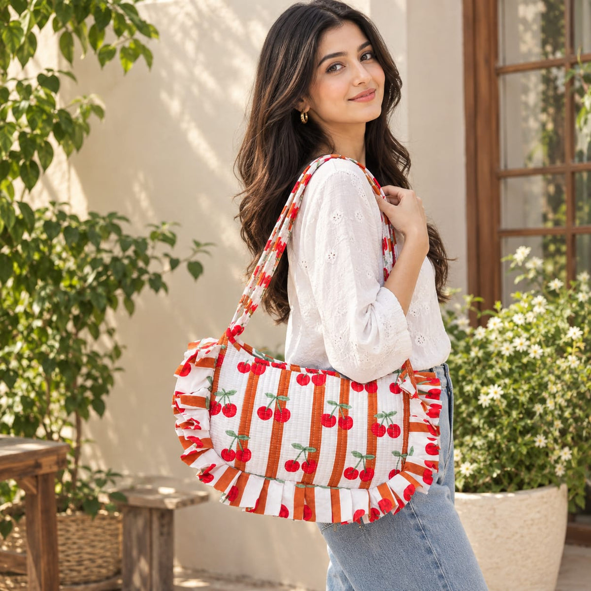 Sling Bag - Red Cherry