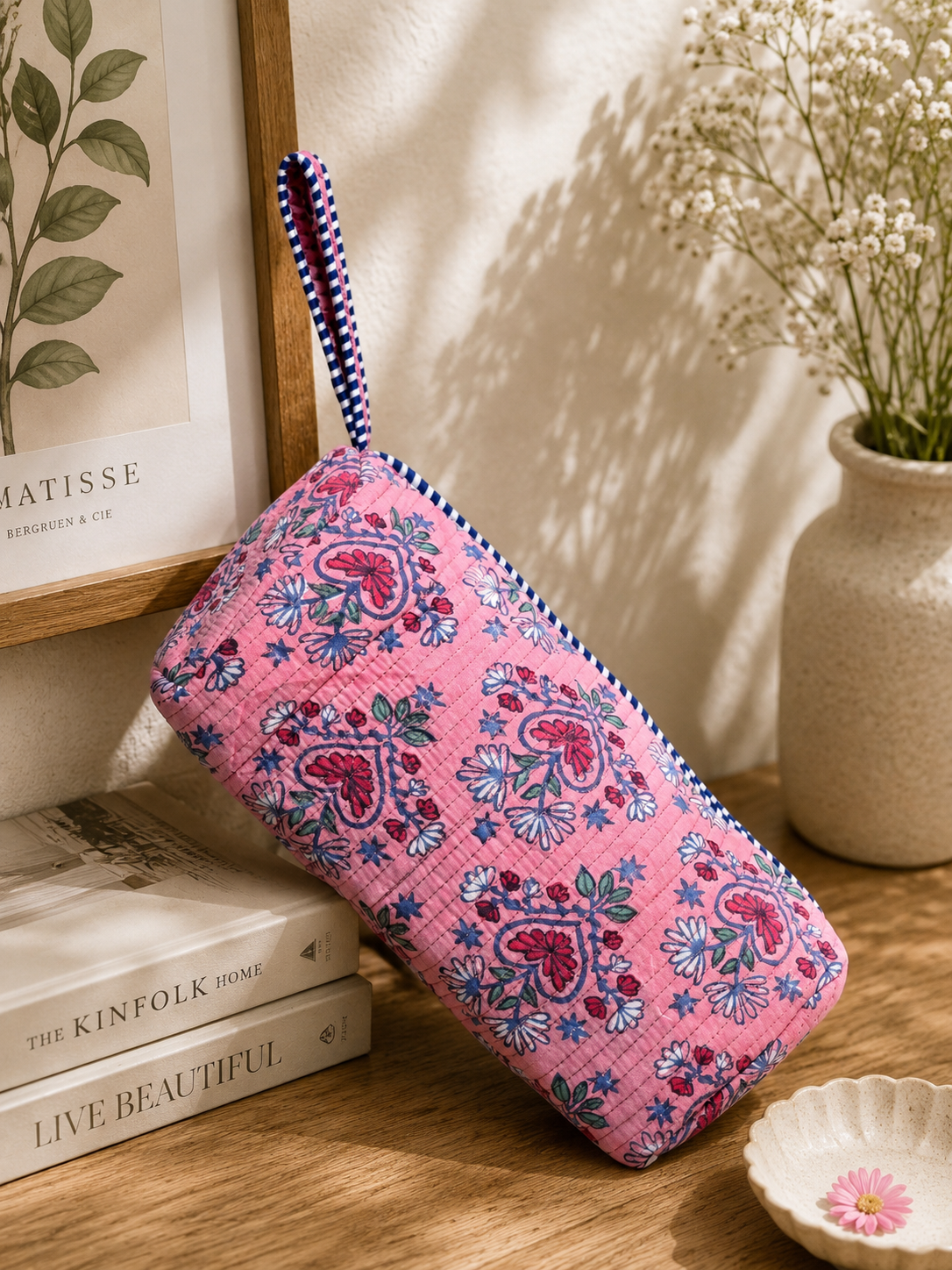 Dyson Bag - Pink & Blue Florals