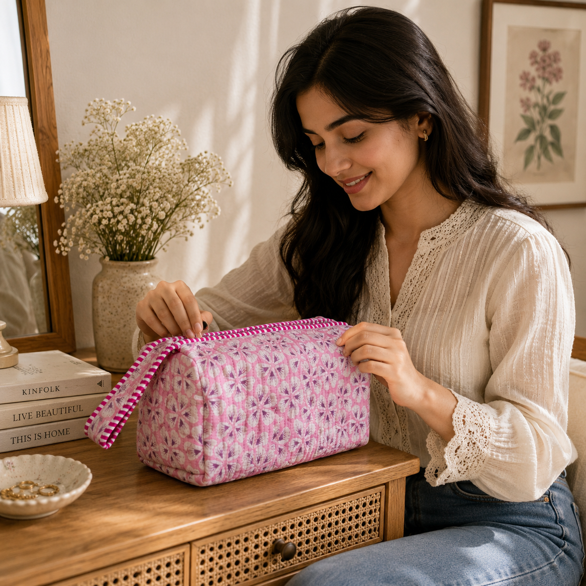 Dyson Bag - Blush Floral